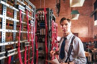 Alan Turing (Benedict Cumberbatch) and the Bombe machine