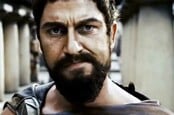 Leonidas, king of Sparta, as portrayed by Gerard Butler in the film 300. Pic copyright: Warner Bros