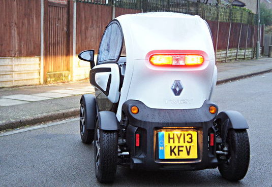 Renault Twizy rear view by Simon Rockman