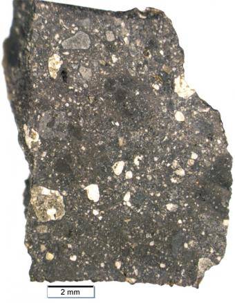 Black Beauty Mars meteorite