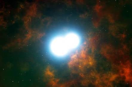 When white dwarf stars collide