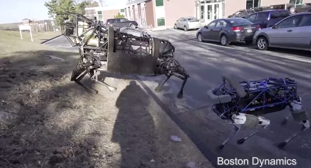 Boston Dynamics' Spot versus BigDog