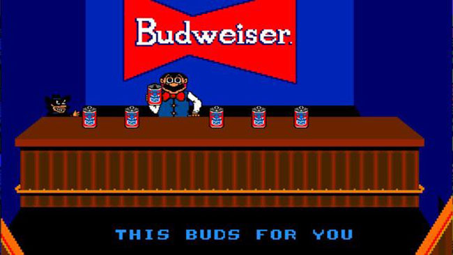 Tapper bonus: This Bud's for you
