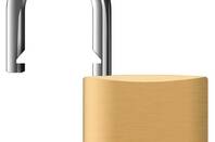 Unlocked padlock
