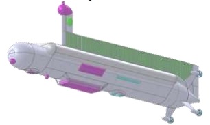 A concept design for a submarine to explore Titan's seas