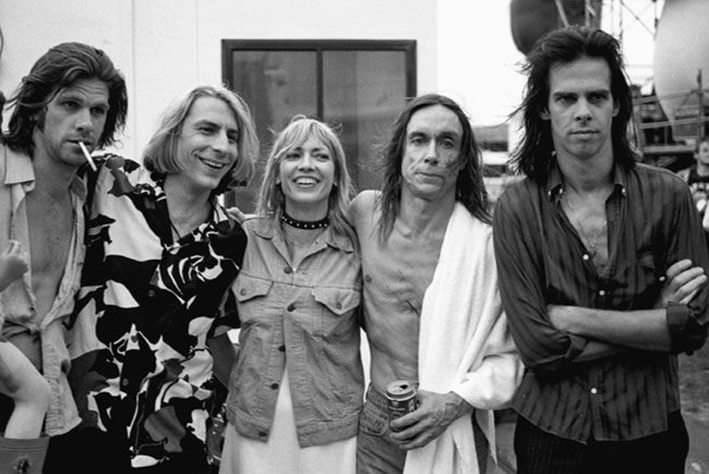 Kim Gordon and friends, photo courtesy of Pat Bashill