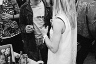 Kim Gordon with Kurt Cobain, photo courtesy of Charles Peterson