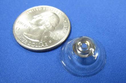 Contact lens telescope