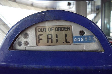 Parking meter FAIL from Ryan Stele's Flickr account https://www.flickr.com/photos/tweek/139509551/in/photolist-dk2k6-8VcmSf-5w27pU-7RdimR-7RdiiK-7RdifK-7Rgz8f-7Rdiai-czUVBh-9Ls61i-5cY5jG-9bGK2Y-6VH3Xz-5YVGNT-abaRJ9-6PjTC5-6opqMB-jitAoe-5Yvee7-65tNZD-5xf3hB-a9Zegh-845DZg-ocfXQT-bfZB5z-aWWvax-bVe3vu-6yra6f-6yra4A-8nudtt-6WhDiL-6qNQyT-7YYReC-6yra5N-6yra3w-6yra2Y-6yn2HX-a6MPYs-6yn2Qx-6yn2Pv-6yra49-6yra2q-6yn2Hx-6yra57-6qT1yb-55rYVK-6yra75-6yr9ZQ-6odx71-68EVsF