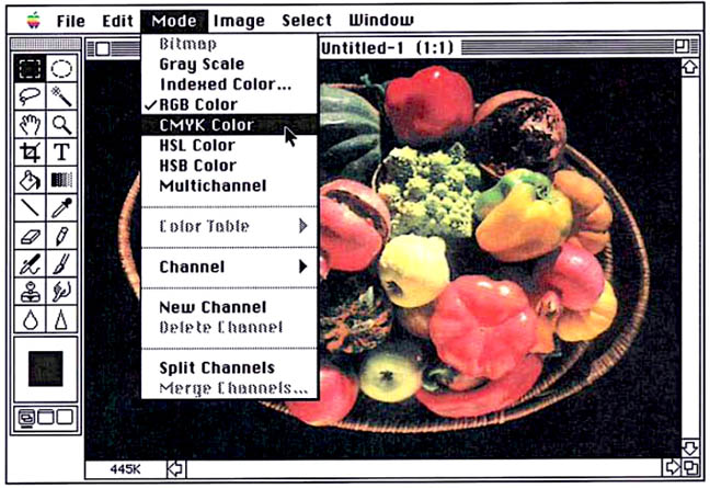 Adobe Photoshop colour modes