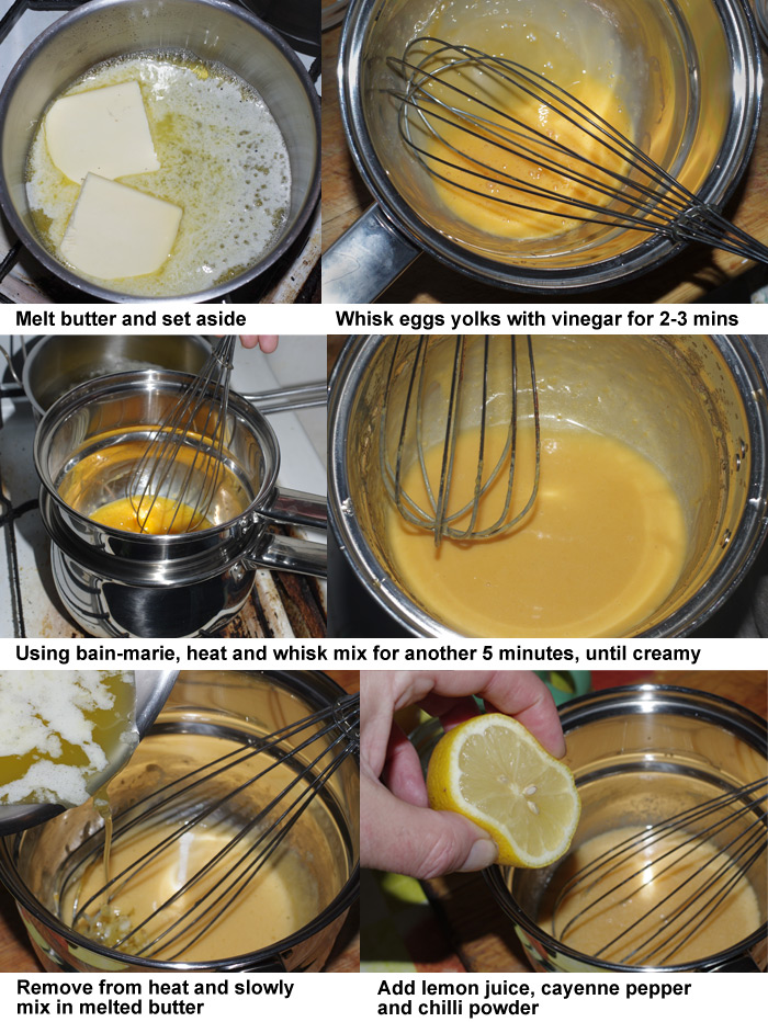 Step-by-step guide to making hollandaise sauce