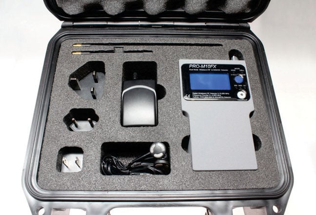 PRO-M10FX Dual Mode Wideband RF and GSM/3G Detector