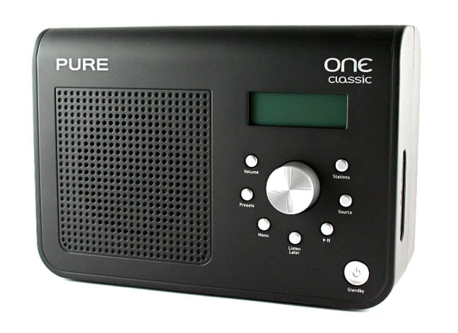Spymaster adapted Pure One DAB/FM radio with night vision