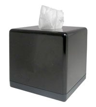 Tissue box with night vision