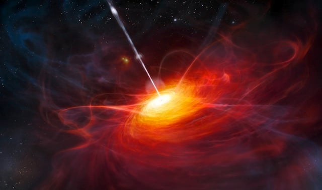 Superluminous quasar J0100+2802