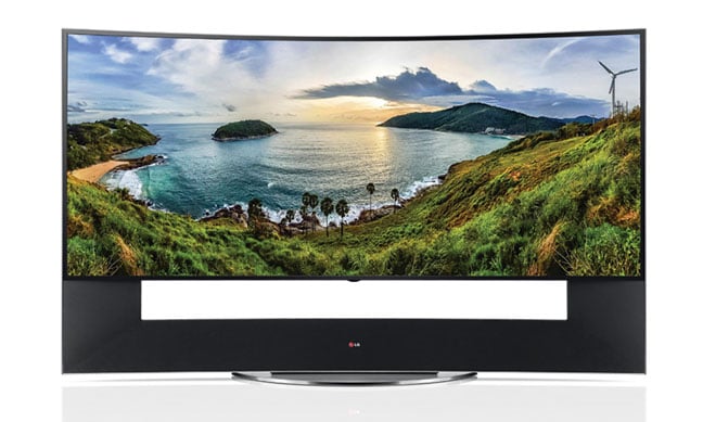 LG 105UC9 105-inch 21:9 aspect ratio curved 5K TV
