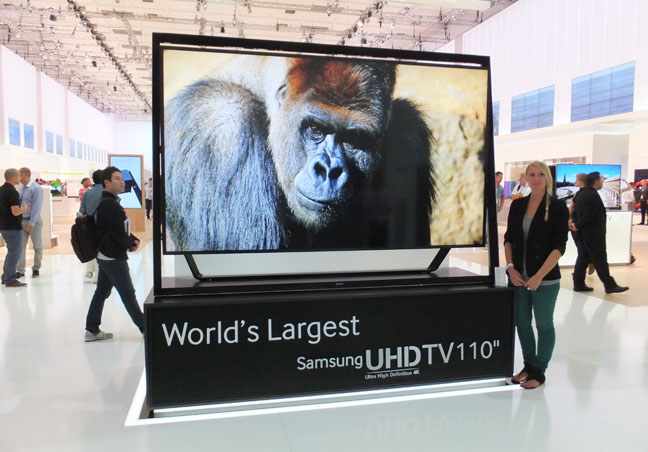 Samsung S9 110-inch UHD TV from 2013