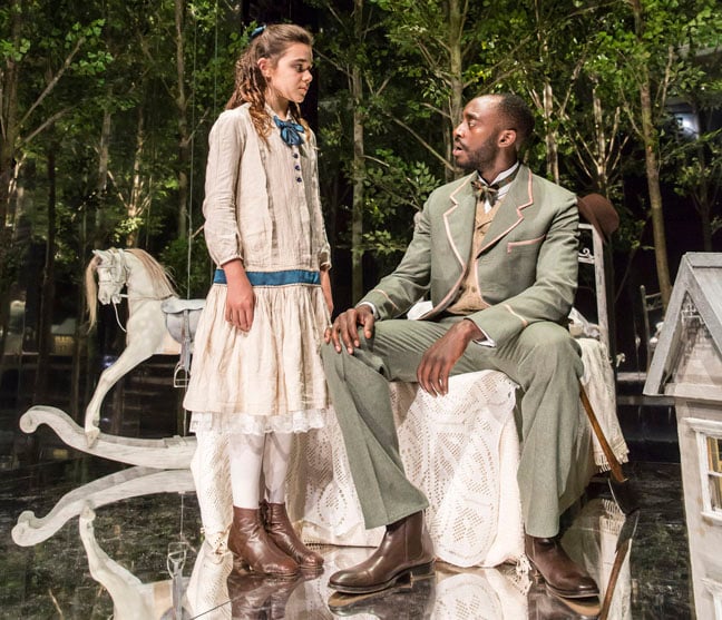 Iris prepares to seduce Woodnut (Ivanno Jeremiah) – but how far will he go to indulge his fantasy? Iris prepares to seduce Woodnut (Ivanno Jeremiah) – but how far will he go to indulge his fantasy?