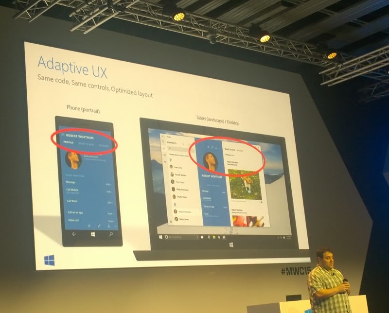 Microsoft's Kevin Gallo unveils the Adaptive UX