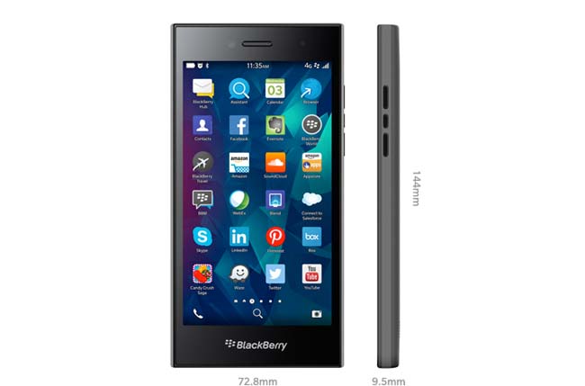 BlackBerry Leap smartphone