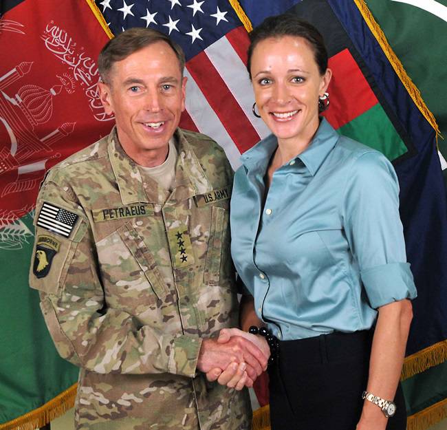 David Petraeus and Paula Broadwell