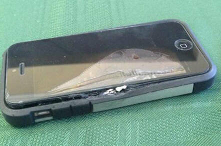 Exploded iPhone