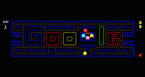 Pac-Man Google game (taken from Google home page on anniversary of Pac-Man )