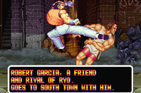 Art of Fighting featured a story... of sorts