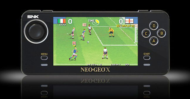 Fun times on the Neo Geo X portable