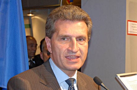 Gunther Oettinger, EU digital commissioner. Pic: Götz A. Primke