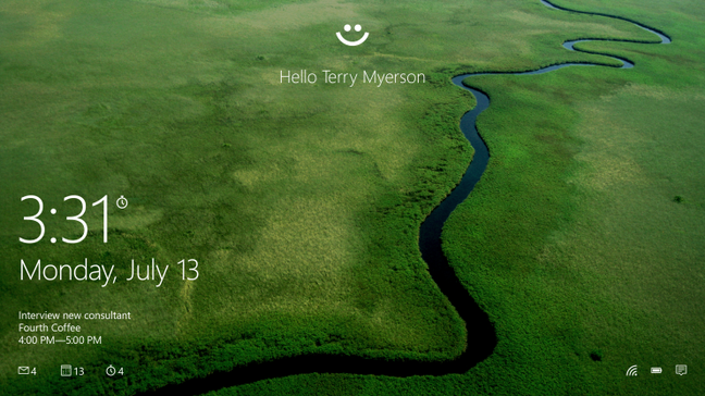 Hello there Windows 10 Hello there Windows 10