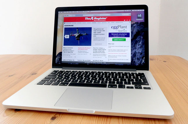 Force your hand: Apple  inch MacBook Pro with Retina Display