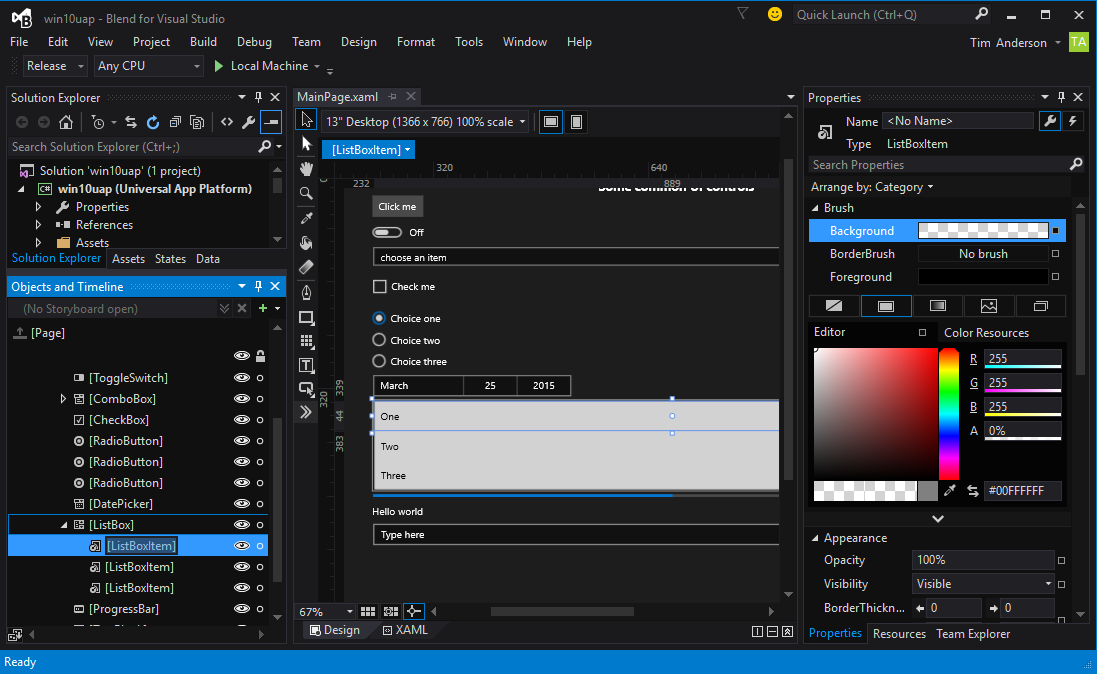 Blend for Visual Studio