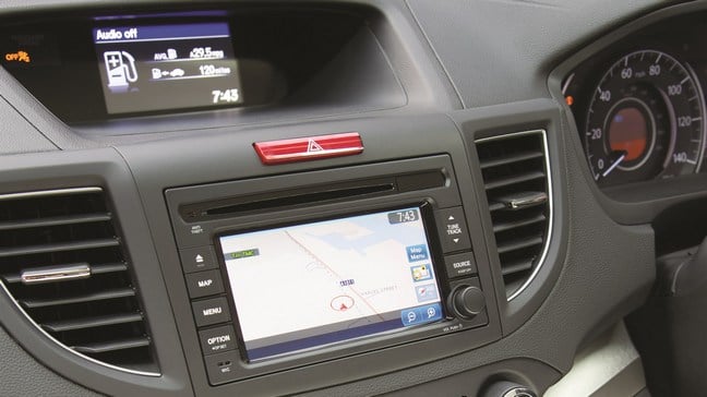 crv two screens