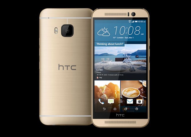 HTC One M9 Android smartphone