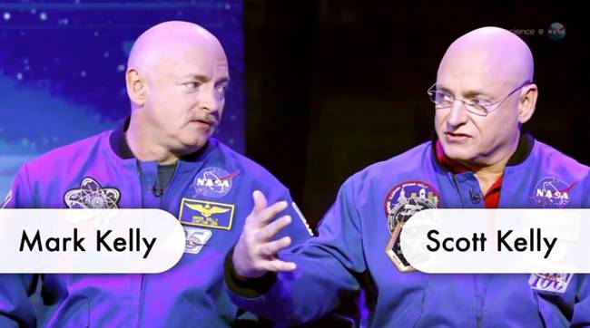 NASA's Kelly twins