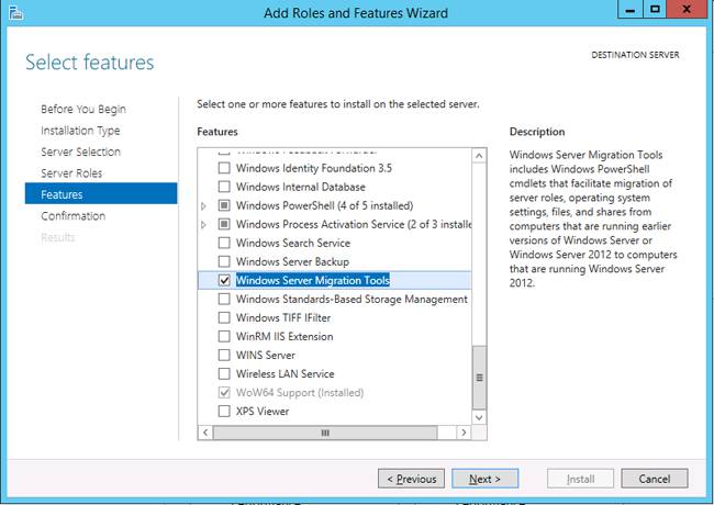 Migration tools