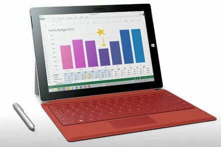 Surface 3 in red