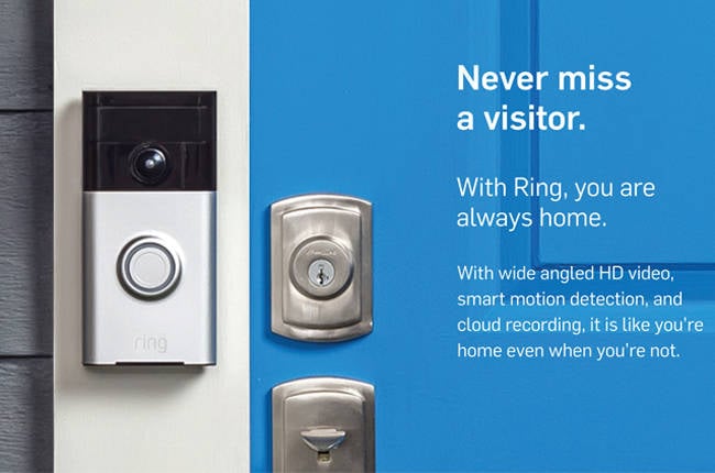 Ring doorbell 'gives Facebook and Google user data