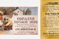 Children cocaine advert