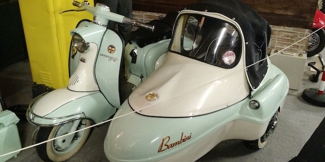 Bubblecar Lambretta Bambini Sidecar