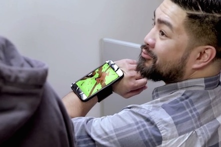 The Netflix smartwatch: fun in the urinal, or wherever you want a house of cards