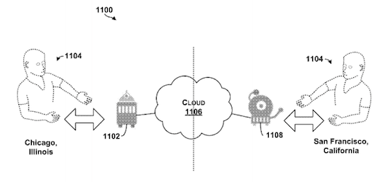 Drawing from Google's robot personality patent