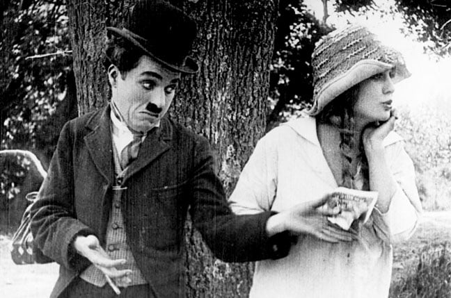 The Tramp: Charlie Chaplin and Edna Purviance