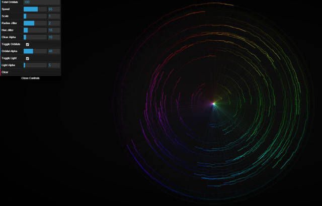 Maelstrom orbital trails