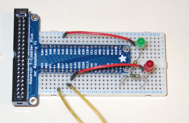 Breadboard Pi Cobbler