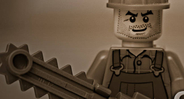 Lego lumberjack