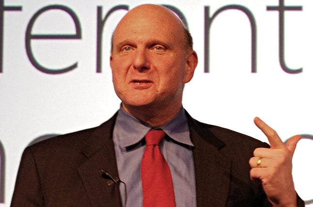 Steve Ballmer. Pic: Aanjhan Ranganathan