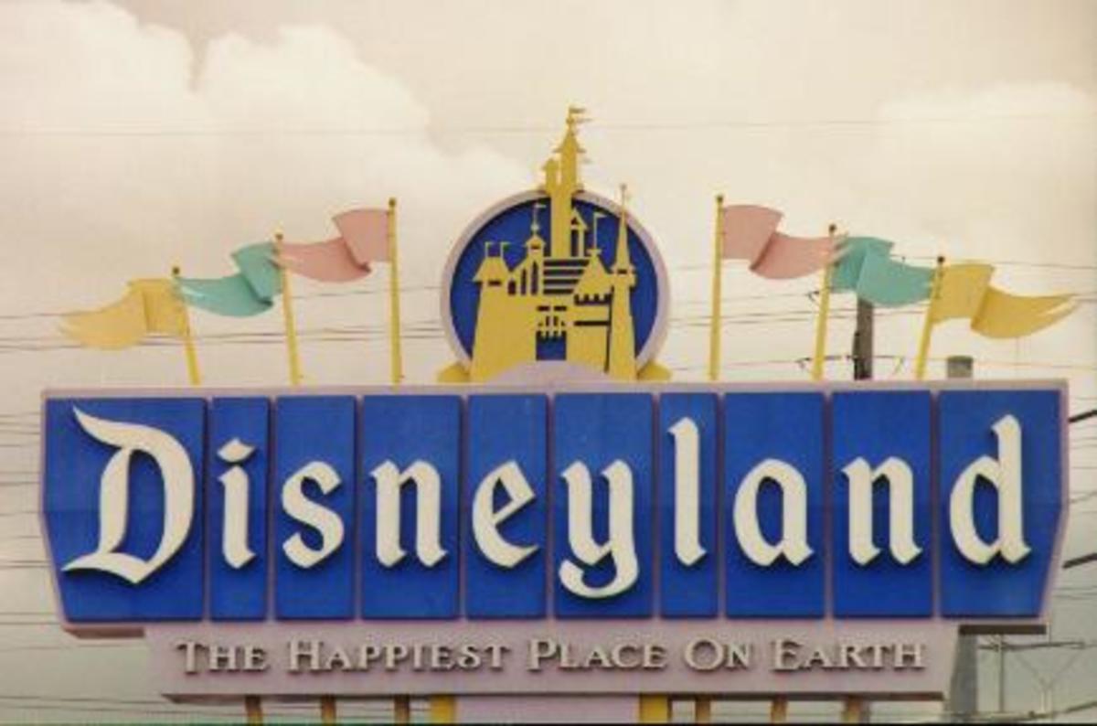 The Happiest Place On Earth Disney Slogan