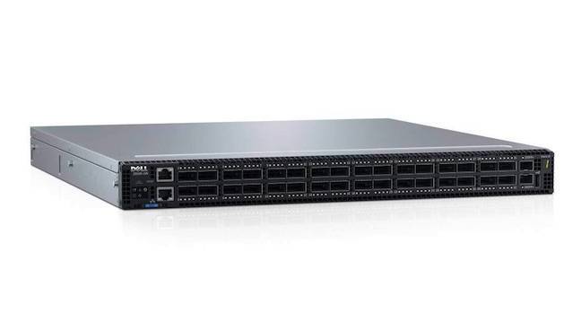 The Dell Z9100-ON open networking switch